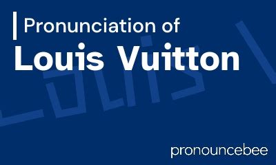 vuitton pronunciation